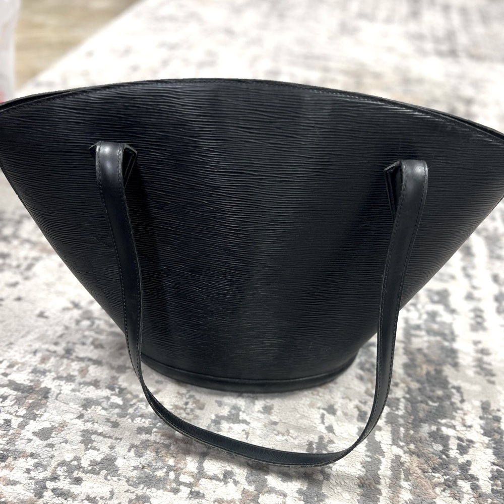 Louis Vuitton Black Epi Leather bag